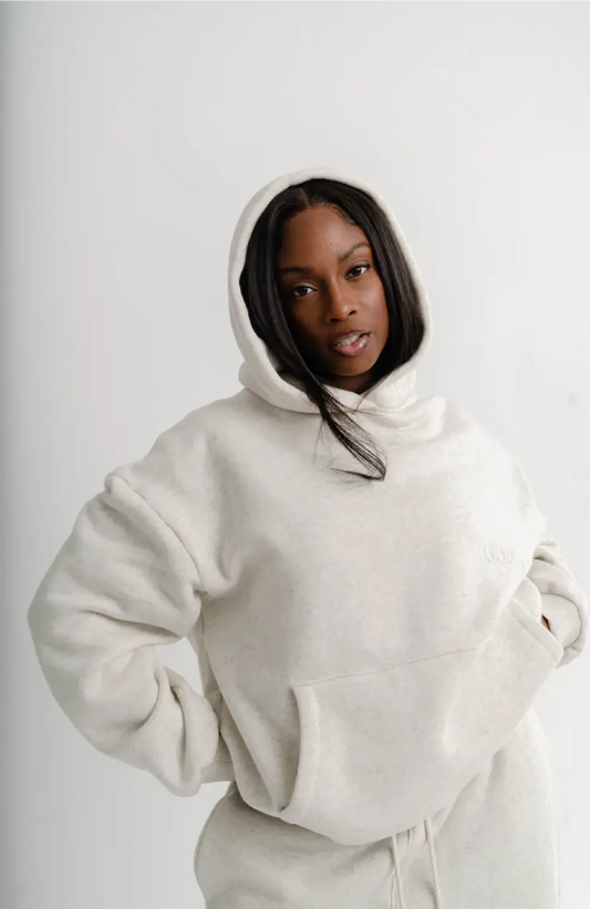 Everyday French Terry Hoodie Frosty