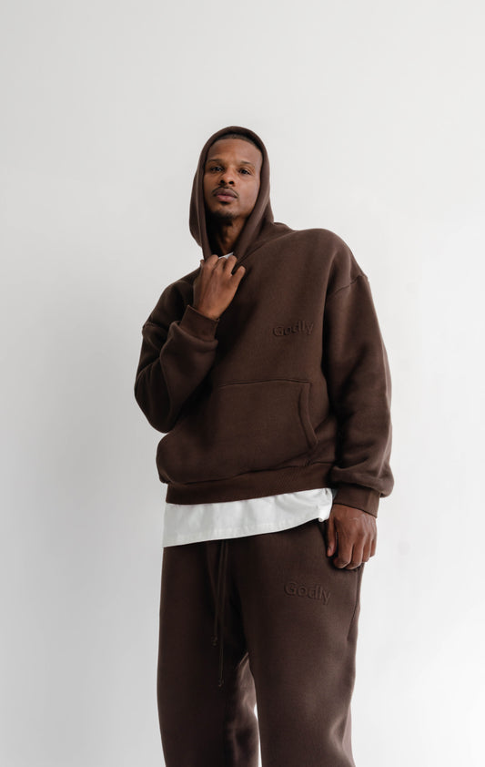 Everyday French Terry Hoodie Brownee